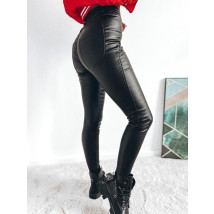 Čierne koženkové nohavice-274338-03