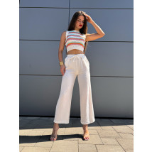 Biele mušelínové nohavice-305782-07