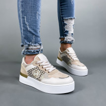 Béžové tenisky na platforme-282450-01