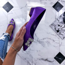 Fialové baleríny s ozdobou-251505-01