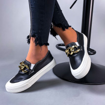 Čierne mokasíny s ozdobou-262432-05