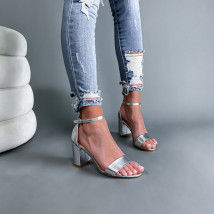 Strieborné sandále-284829-04