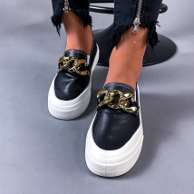 Čierne mokasíny s ozdobou-262432-05