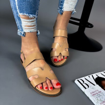 Svetlohnedé sandále-286235-012