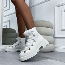 Biele nízke čižmy-273312-09