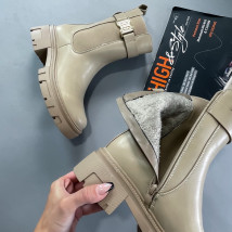 Hnedé nízke čižmy-294184-01