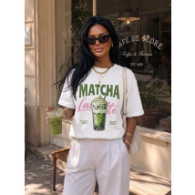 Biele tričko MATCHA-329676-01