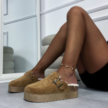 Camelová nasúvacia obuv-308874-012