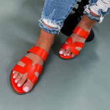 Oranžové sandále-286227-06