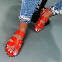 Oranžové sandále-286227-06