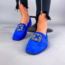 Modré semišové mokasíny-270686-02