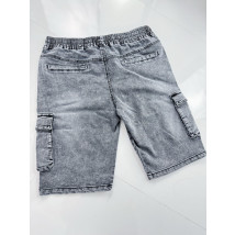 Sivé rifľové kraťasy-298657-02