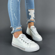 Biele tenisky s kamienkami-299897-07