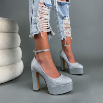 Strieborné sandále s kamienkami-278547-08