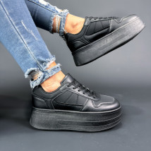 Čierne tenisky na platforme-299056-07