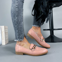 Ružové mokasíny s ozdobou-231574-016