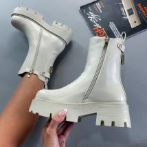 Béžové nízke čižmy-292965-09