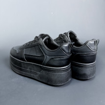 Čierne tenisky na platforme-299056-07