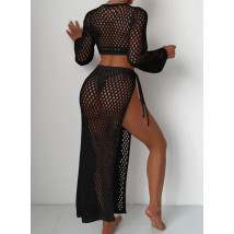 Čierny plážový set-303778-02