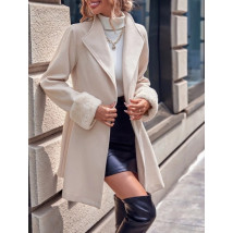 Béžový kabátik s kožušinkou-296151-01