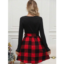 Červeno-čierne šaty-296296-02