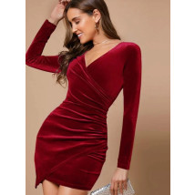 Červené zamatové šaty-296358-03