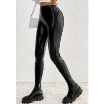 Koženkové legíny so zipsom-296261-02