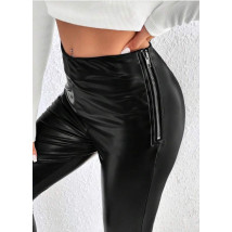 Koženkové legíny so zipsom-296261-02