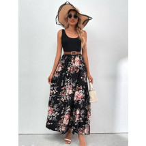 Čierne kvetované šaty-284572-01