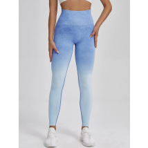 MODRÉ PUSH-UP LEGÍNY S VYSOKÝM PÁSOM-280917-02