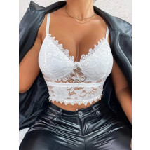 Biely čipkovaný top-284599-04