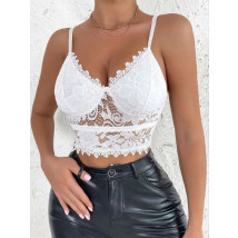 Biely čipkovaný top-284599-04