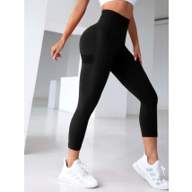 Čierne push-up legíny-283376-02