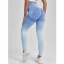 MODRÉ PUSH-UP LEGÍNY S VYSOKÝM PÁSOM-280917-02