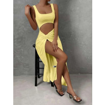 Žlté dlhé šaty-287962-012