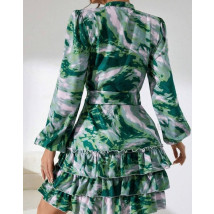 Zelené vzorované šaty-299588-01