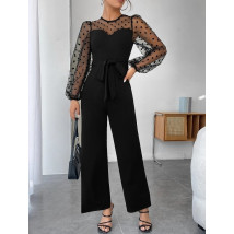 Čierny elegantný overál-309211-09