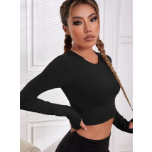 Čierny top na cvičenie-309619-03