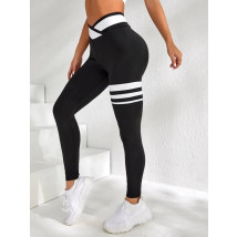 Čierno-biele športové legíny-284093-04