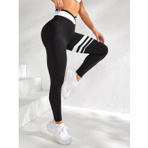 Čierno-biele športové legíny-284093-04
