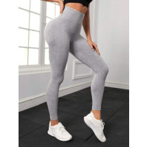 Sivé push-up legíny s vysokým pásom-283826-02
