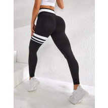 Čierno-biele športové legíny-284093-04