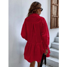 Červené košeľové šaty-283366-02