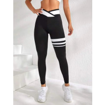 Čierno-biele športové legíny-284093-04
