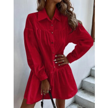 Červené košeľové šaty-283366-02