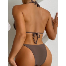 Hnedé plavky so zlatou aplikáciou-299612-01