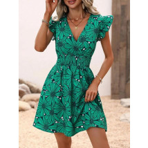 Zelené vzorované šaty-287829-021