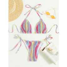 Viacfarebné dvojdielne plavky-285502-03