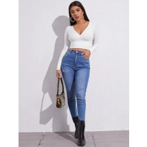 Biely top s dlhým rukávom-281407-03