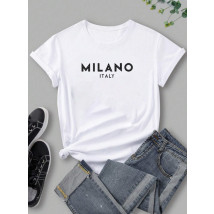 Biele tričko MILANO-302777-01